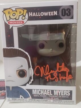 Autographed Funko (Nick Castle) Michael Myers (#03) -JSA certified